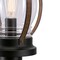 Westinghouse Fixture Post Top Outdoor Lantern 60W Canyon Txtrd, Black Barnwood Clear Glass 6578800 - alternate 3